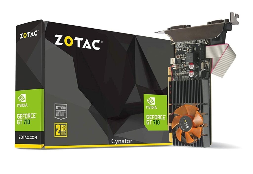 Zotzc Zeforce GT 710 GPU