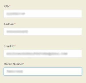 Pancard में mobile number और ईमेल online update 