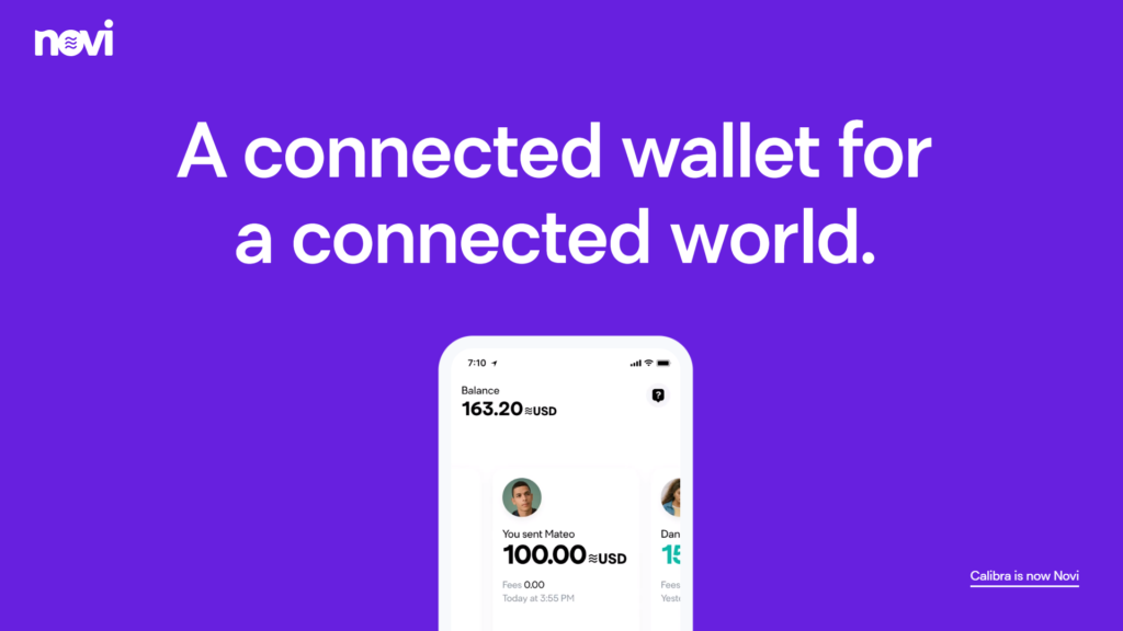 Novi Digital Wallet