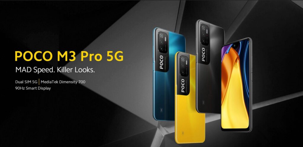 Poco M3 Pro 5G budget smartphone