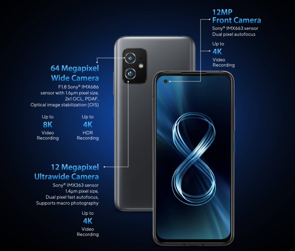 Asus Zenfone 8 camera