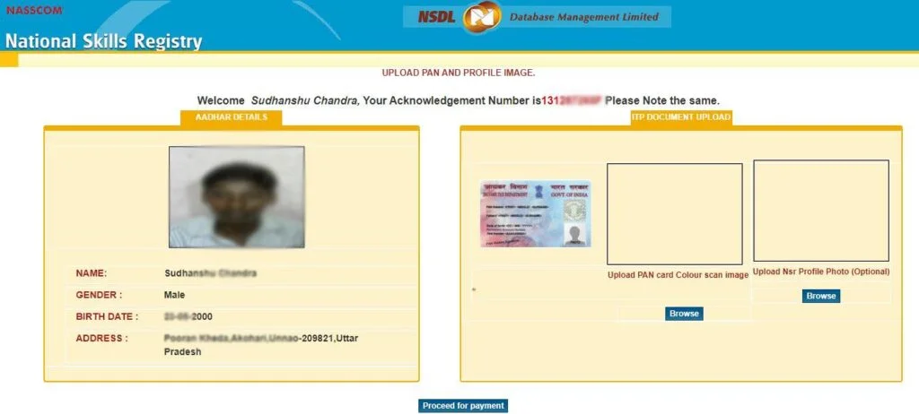 NSR Create NSR Account