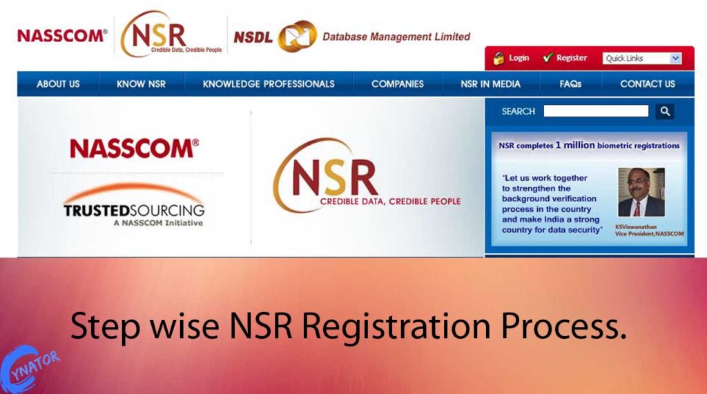 Create NSR Account